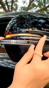 Car Door Handle Bowl Scratch Protective Stickers Universal Anti-Scratch Car Sticker for Toyota 8PCS Car Handle Anti-Collision Protection Strip