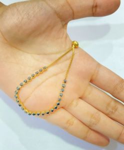 ✨Murah Pol✨ Gelang Serut Titanium Black Diamond Anti Luntur Korean Style GLT160