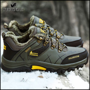 รองเท้า รองเท้า เดินป่า รองเท้า เดินป่า ทนต่อ สึกหรอ สวมใส่ สบาย กัน น้ำ คุณภาพ สูง ปีนเขา ฤดู หนาว
