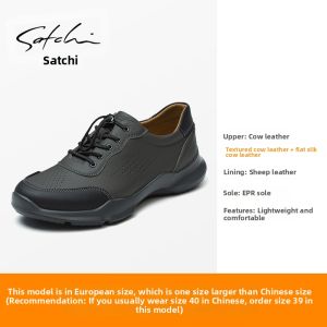 Breathable Holes Cowhide Leather Shoes for Men