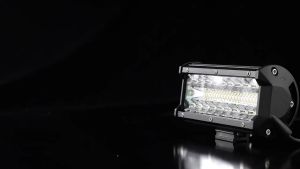 DIYMO Store-7 inch 60W Yellow Lens LED Work Light Bar Offroad Fog Driving Lamp Car 4WD Truck Lamp