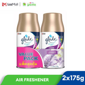 GLADE AUTOSPRAY LAVENDER & VANILLA REFILL 175G TWINPACK