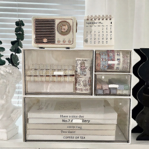 MOMIAN | Desk Drawer Organizer Storage Box Dustproof