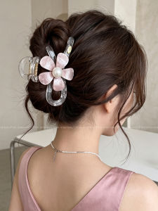 PINK EMPRESS | Double-sided Floral Hair Clip