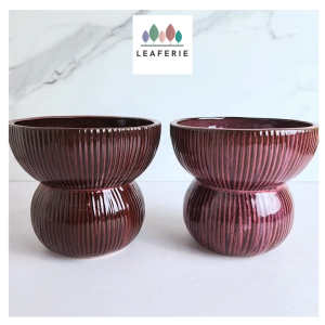 The Leaferie Scarva plant pots. flowerpot . flowerpots . flower pot . planter . planters . Ceramic