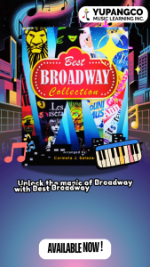 BEST BROADWAY COLLECTION FOR PIANO - Contains 40 Broadway collectionArranged By Carmela J. Salazar