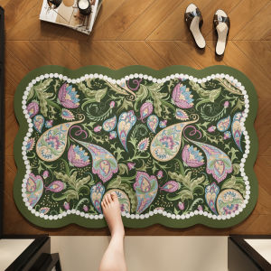 ovzf | Water Absorbent Non-slip Bathroom Mat