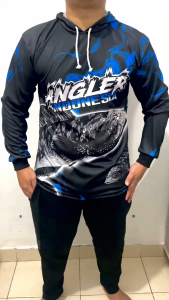 JERSEY MANCING HOODIE MANCING LENGAN PANJANG BAHAN DRYFIT PREMIUM