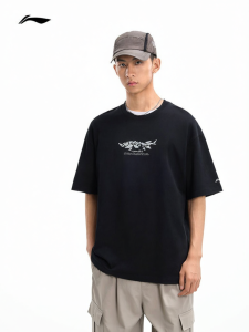 Li-Ning | Áo Thun Knit Thoáng Khí Hút Mồ Hôi Nhanh