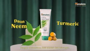 Himalaya Purifying Neem Face Mask 100ML - Hiamalaya Masker Wajah Untuk Wajah Berjerawat Acne Skincare