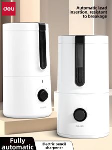 deli | Automatic Pencil Sharpener Large Bore Fully Automatic Coarse Rod Large Triangle Pencil Sharpener