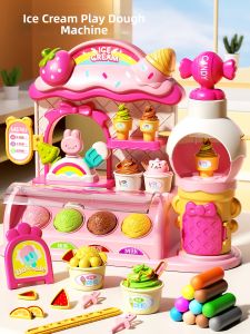 WANJUTEGONGDUI | Role Play Ice Cream Shop Toy