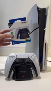 DOBE PS5 Single Charging Dock Charge Station For DualSense5 Gaming Controller Fast Charge Docking TP5-0586