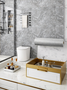 O Margo | Waterproof Wall Stickers for Bathroom Moisture Proof Wallpaper