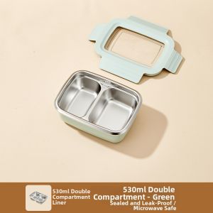 WORTHBUY | Stainless Steel Insulated Lunch Box Single Compartment
