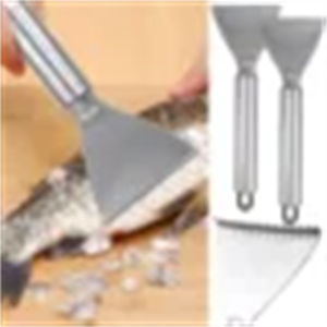 Stainless Steel Fish Scales Scraping Seafood Fish Scales Remover Multi-purpose Cleaning Scraper Kitchen Accessories Tools