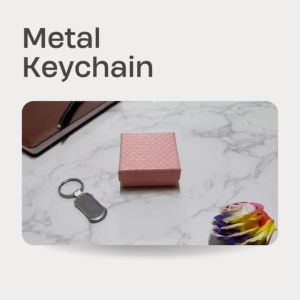 Personalised Metal Key Chain Rantai Kunci Engrave Nama Gift