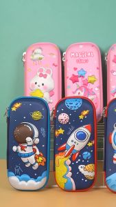 3D Kawaii Unicorn Pencil Case Box Cute Pen Pouch Large Capacity Waterproof Boy Gilrs School Supplies Stationery