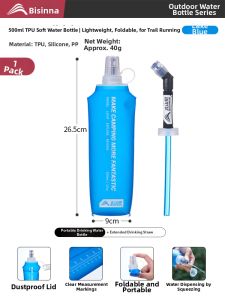 BSWOLF | Foldable Portable Outdoor Running Water Bottle