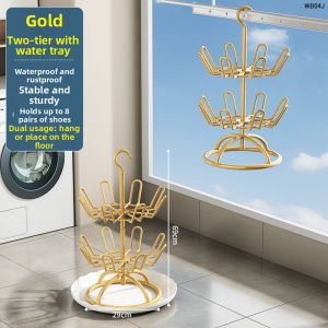 Rotatable Floor Shoe Rack