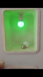 3W G45 RGB LED Color Bulb E27 Ping Pong Lampu Raya