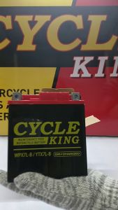 Motorcycle Battery for Kawasaki Barako III W175 - Cycle King YTX7L-B