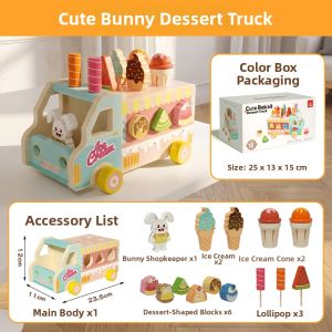 MWZ | Educational Montessori Ice Cream Machine Toy