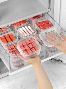 Freezer Compartment Storage Box Refrigerator Food Organizer