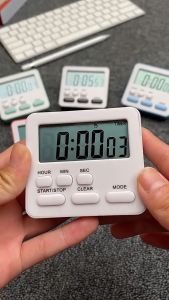 Radiumshop นาฬิกาจับเวลาอิเล็กทรอนิกส์ นาฬิกาจับเวลา นาฬิกานับถอยหลัง นาฬิกาปลุก ตั้งเวลาทำอาหาร (ถ่านAAA) นาฬิกาจับเวลานับถอยหลัง นาฬิกาจับเวลานับถอยหลัง ดิจิตอล - Lazada