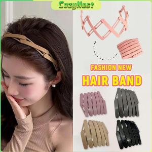 C.N 1Pc Retractable Headband Portable Hairband Female Summer Invisible Hairband