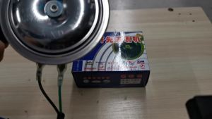 Motorcycle Horn 12V Waterproof Electric Tricycle Pedal Kaixianda High and Low Tone Super Loud Speaker Original Factory Compatible