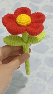 Hoa trang trí bàn làm việc hoa trang trí bàn học 16cm | Froid handmade