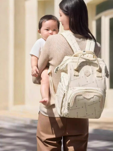 SHI YUE JIE JING | Stylish Lightweight High Capacity Maternity Backpack