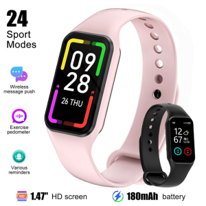 Blackview R1 Smartwatch Heart Rate Blood Pressure Monitor Smart Watch Waterproof Fitness Tracker Sport Watch for Android IOS