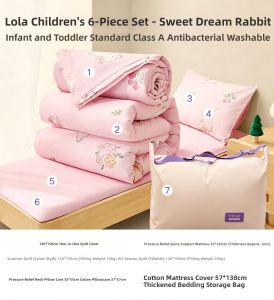 Luolai Kids | Childrens High-Quality Cotton Muslin 3-Piece Set