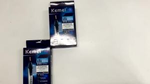 Kemei | 3in1 rechargeable nose trimmer beard trimer for men micro shaver eyebrow nose hair trimmer for nose and ear cleaner grooming set