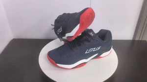 LEFUS Sepatu laki-laki Badminton dengan dasi otomatis double berputar buckle kualitas tinggi bernafas dan anti slip kompetisi pelatihan sepatu sepatu wanita badminton penjualan sepatu badminton