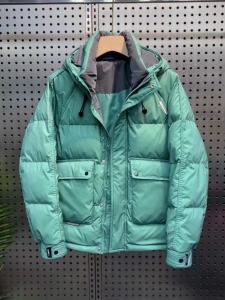 Winter Disposable Slip Hooded down Jacket Men Parka Thickened Warm Coat Short Pure Color White Duck down Coat
