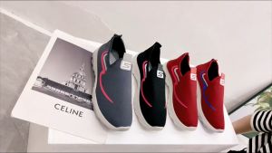 Korean Style Rubber Fashion Casual Sports Shoes for Women - Athletic and Training