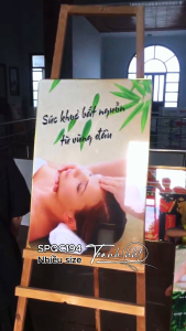 Tranh đả thông kinh lạc trị liệu Tranh đông y Tranh treo tường Spa dưỡng sinh điều dưỡng sức khỏe tráng gương SPQC194