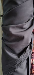 Midnight Blue Acetate fabric sold per yard