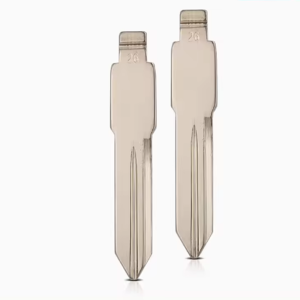 10pcs Universal Car Key Blades 26# for GM37 39 40 Metal Uncut for KD VVDI JMD Remote Fit for Buick Chevrolet Replacement