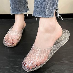 JIFANPAUL | Transparent Slip Resistant Anti-Odor Platform Slippers
