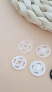 Nurm 10Pair Womens Shirt and Skirt Invisible Button Hidden Snap DIY Baby Clothes Small Buckle Accessory