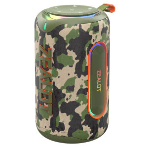 Zealot | ZEALOT-MP1 Portable Bluetooth Speaker 60W StormBox Blast Outdoor Wireless Speaker IPX6 Waterproof Party Camping Speaker 12H