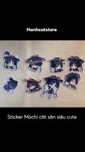 [Genshin Impact] Sticker Wanderer - Hình dán chibi scaramouche ( set 12 hình )