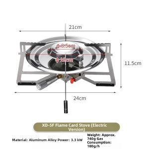 Campingmoon | High Power Stable Pressure Portable Gas Stove