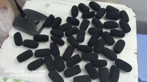 [Nhìu Mẫu]Bông gắn mic hội nghị - bông lọc micro cổ ngỗng - Mút lọc âm cho micro hội nghị - Bông lọc gió micro