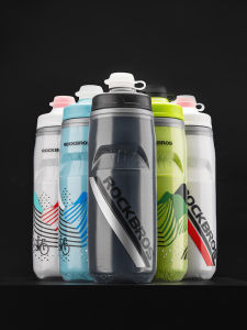 ROCKBROS Insulated Cycling Water Bottle 620ML Portable Tumbler For Hot And Cold MTB  Road Bike Sports Water Bottle