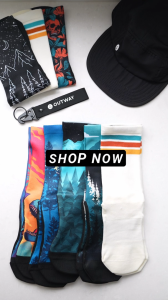 Outway - Chef Roku Crew Performance Socks for Cycling Running Hiking Sports